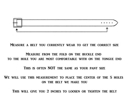 1 1/2" Wide Ring Belt - Brown