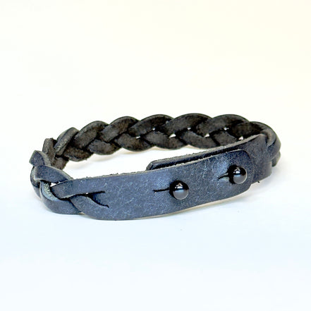Premium Leather Braid Bracelet