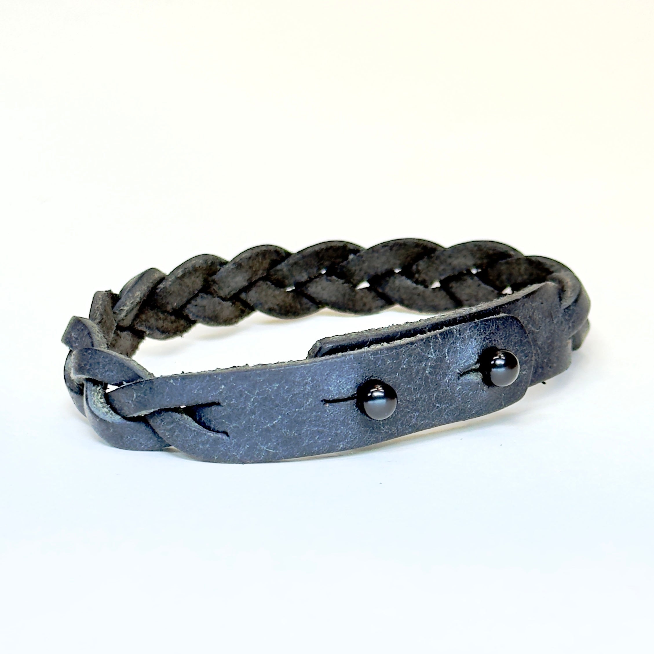 Premium Leather Braid Bracelet