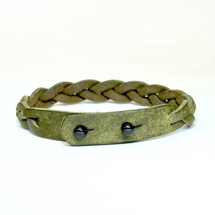 Premium Leather Braid Bracelet