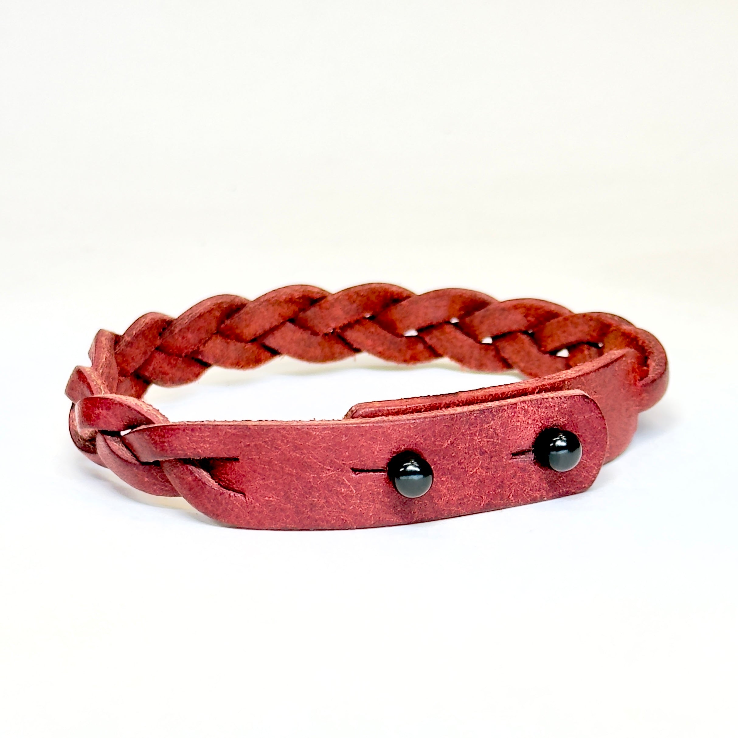 Premium Leather Braid Bracelet