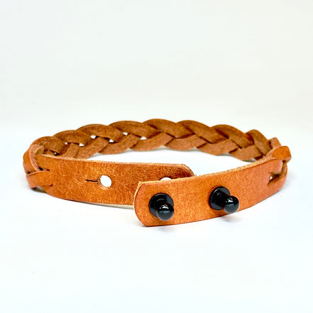 Premium Leather Braid Bracelet