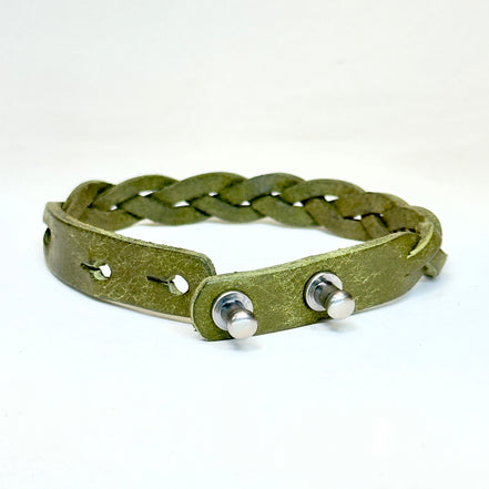Premium Leather Braid Bracelet