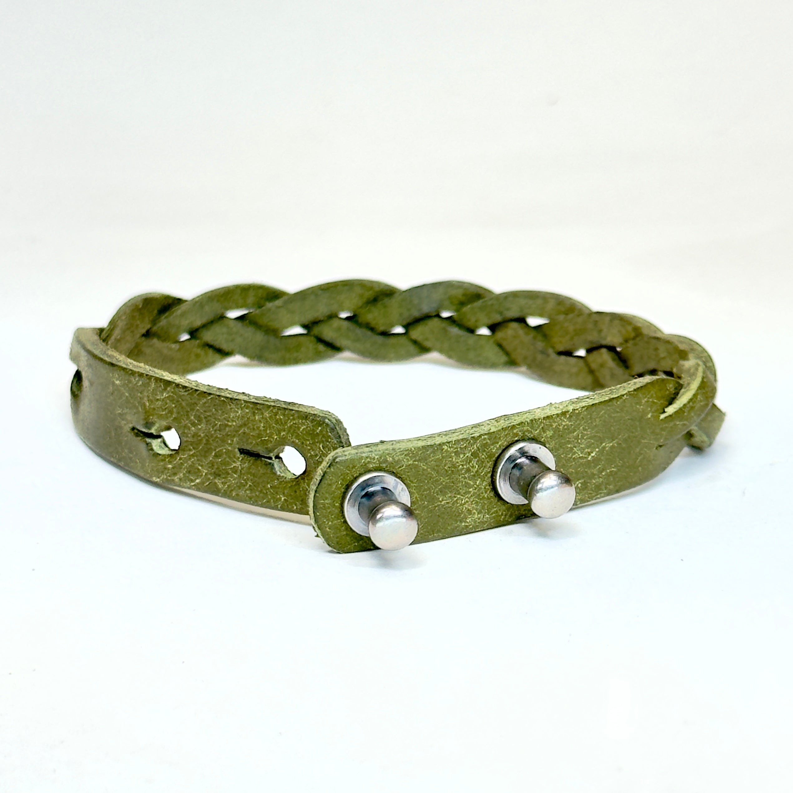 Premium Leather Braid Bracelet
