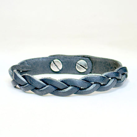 Premium Leather Braid Bracelet
