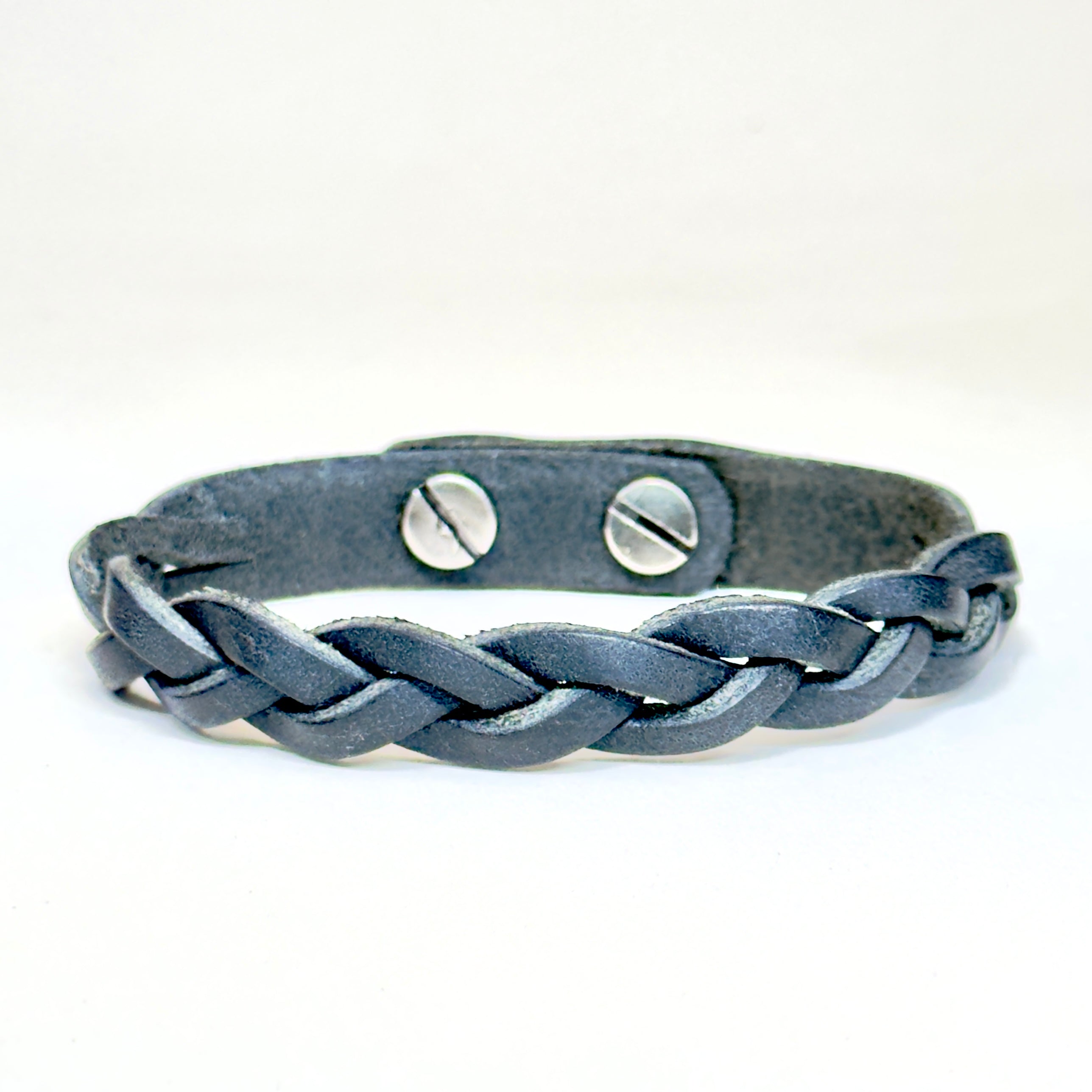 Premium Leather Braid Bracelet