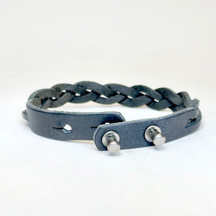 Premium Leather Braid Bracelet