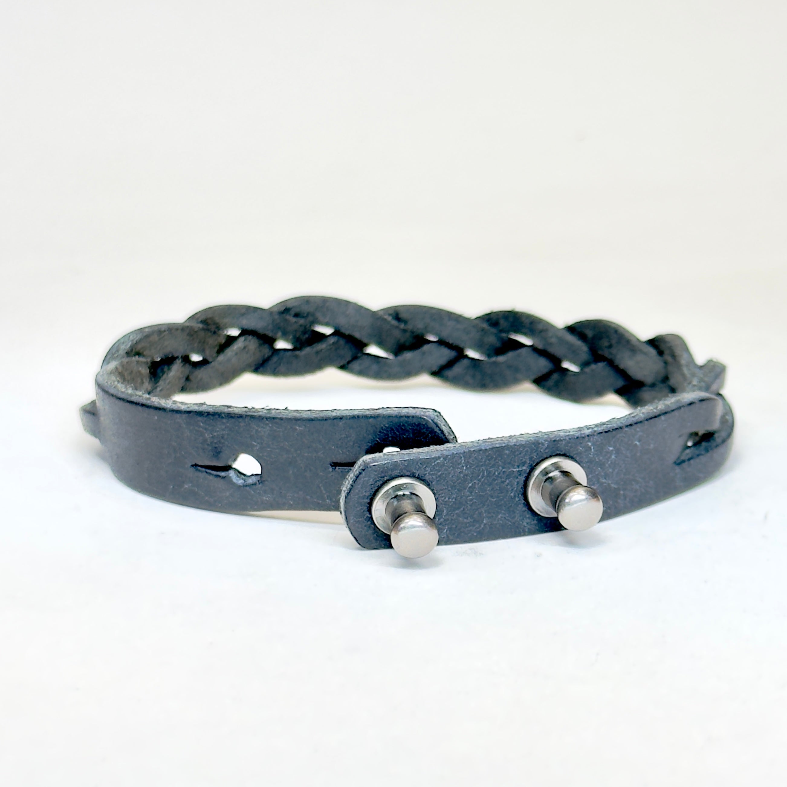 Premium Leather Braid Bracelet