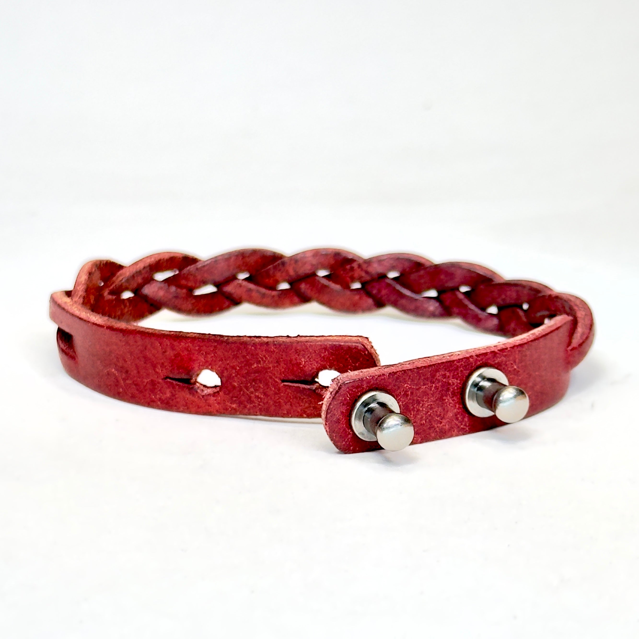 Premium Leather Braid Bracelet