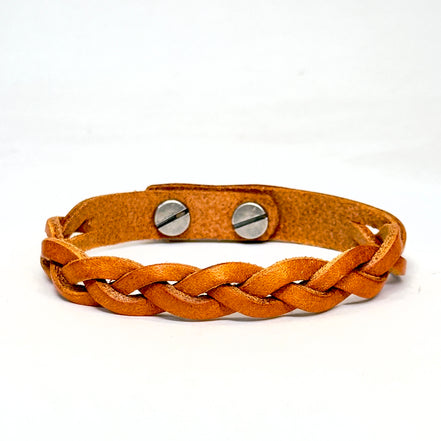 Premium Leather Braid Bracelet