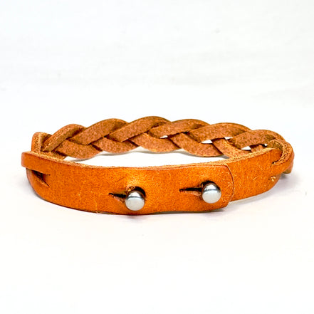 Premium Leather Braid Bracelet
