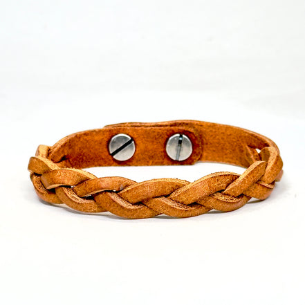 Premium Leather Braid Bracelet