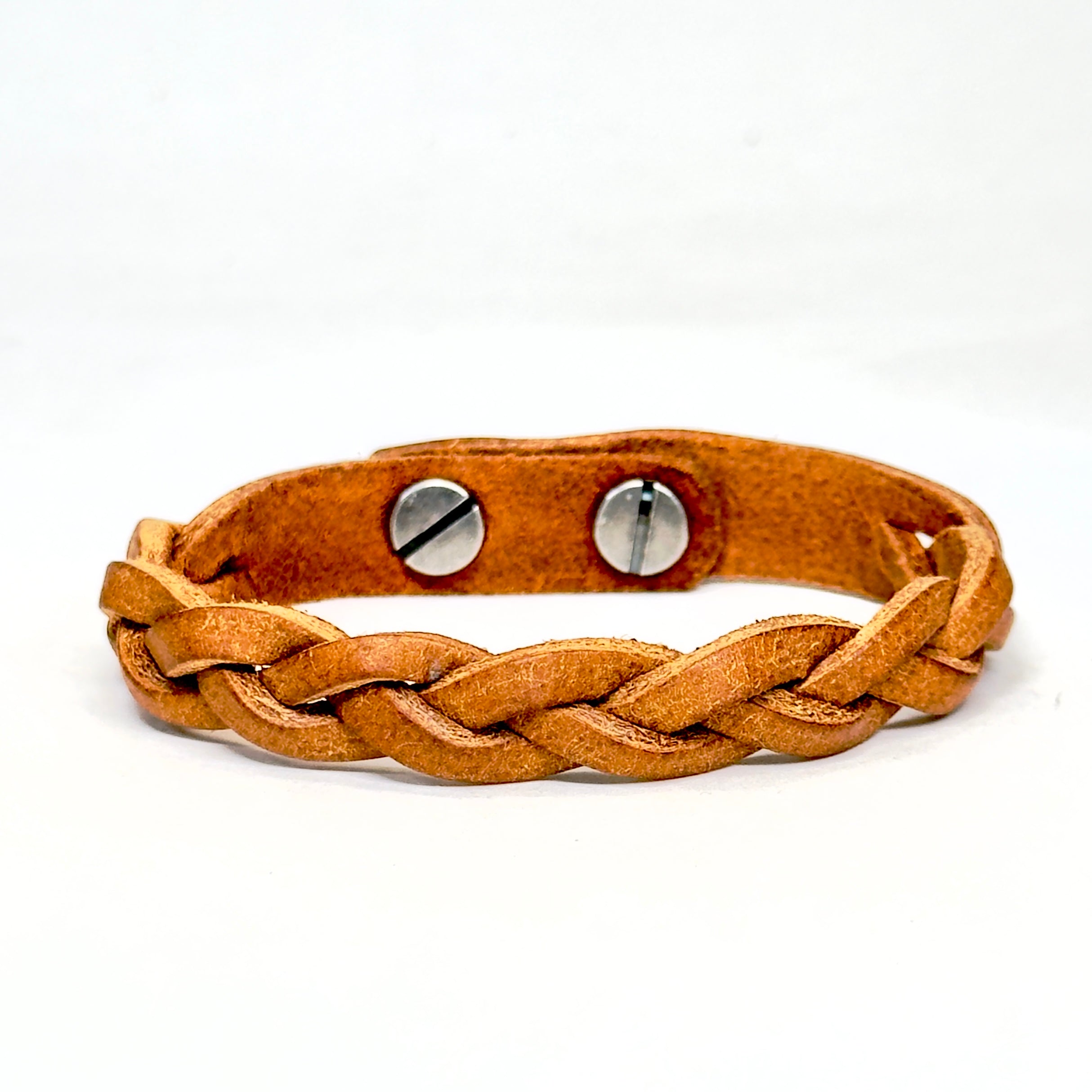 Premium Leather Braid Bracelet