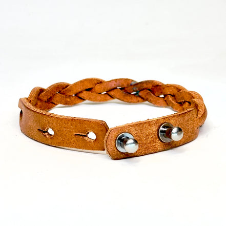 Premium Leather Braid Bracelet