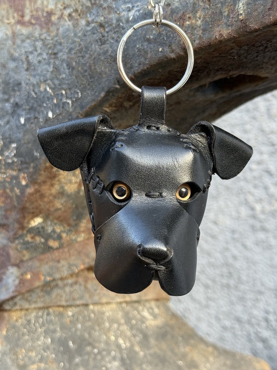 Leather Dog Bag Charm