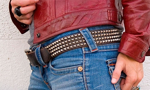 Pyramid Stud Belt 1 1/2"