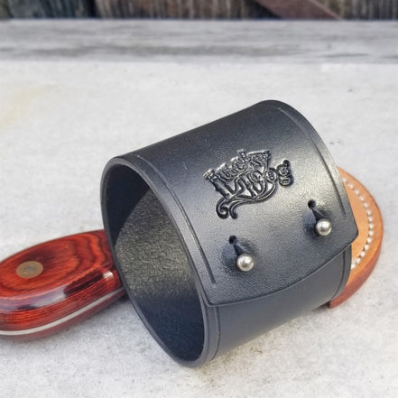 2 " Wide Cuff / Black / 7" Wrist