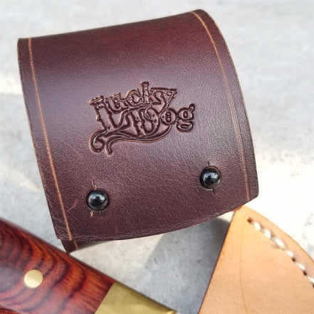 2 " Wide Cuff / Brown / 6.5" Wrist