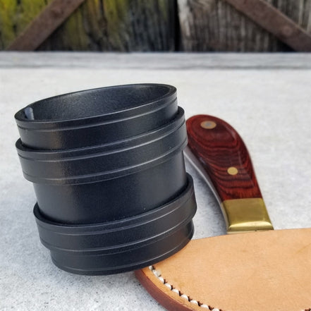 2 1/4" Double Buckle Cuff, 6.5" Wrist