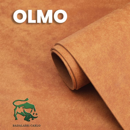 Badalassi Carlo Pueblo vegetable-tanned leather color Olmo swatch