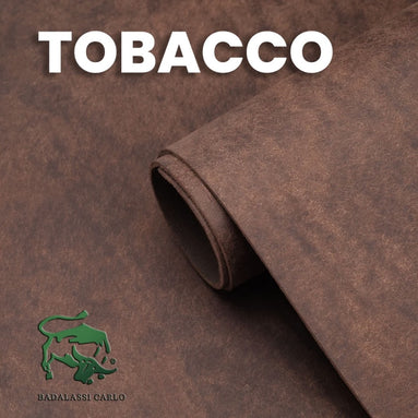 Badalassi Carlo Pueblo vegetable-tanned leather color Tobacco swatch