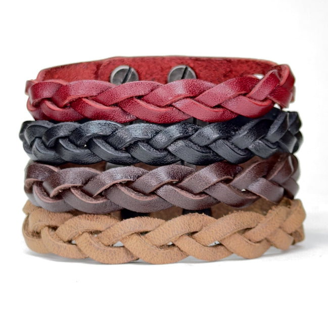 Leather Braid Bracelet
